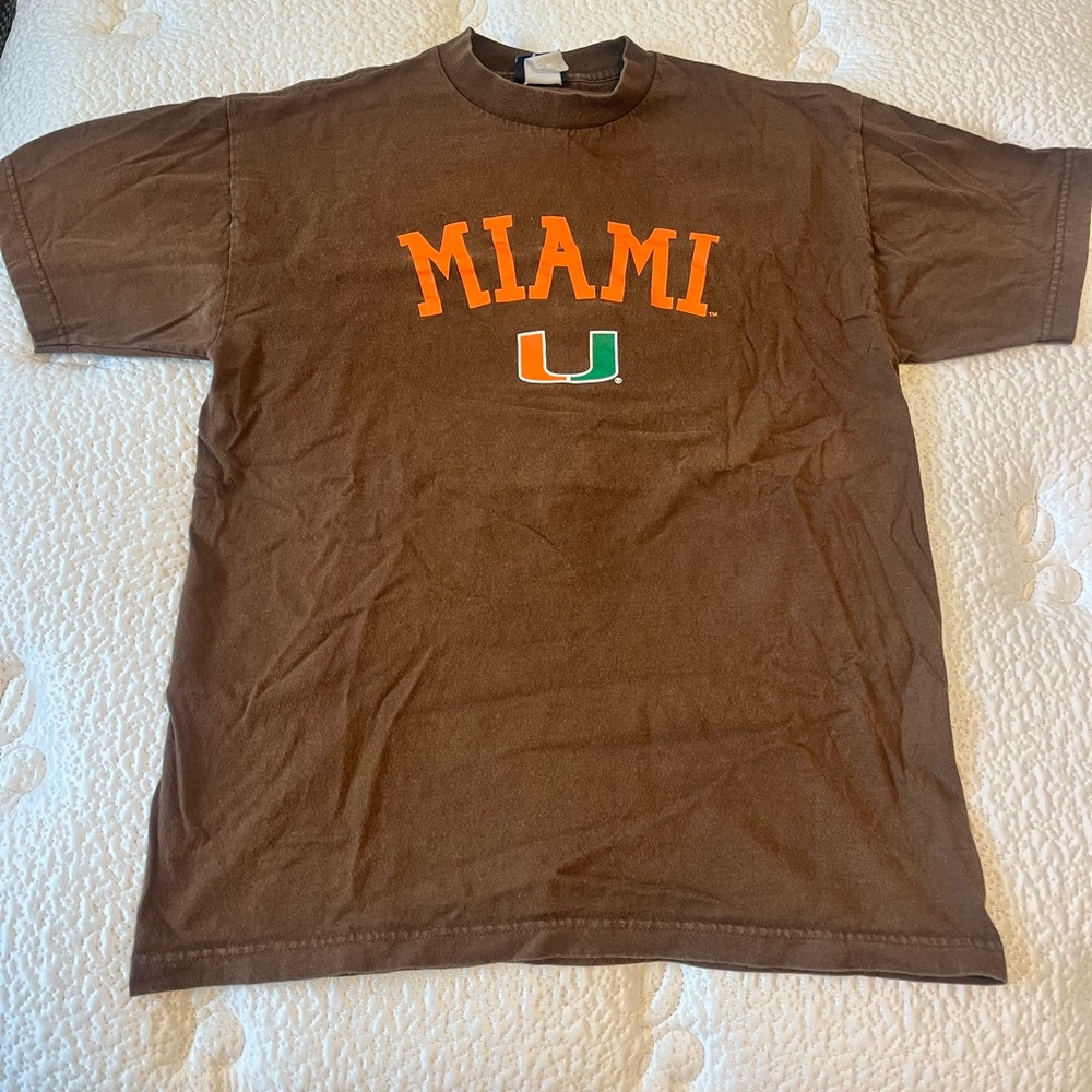 Vintage Brown Miami T-Shirt